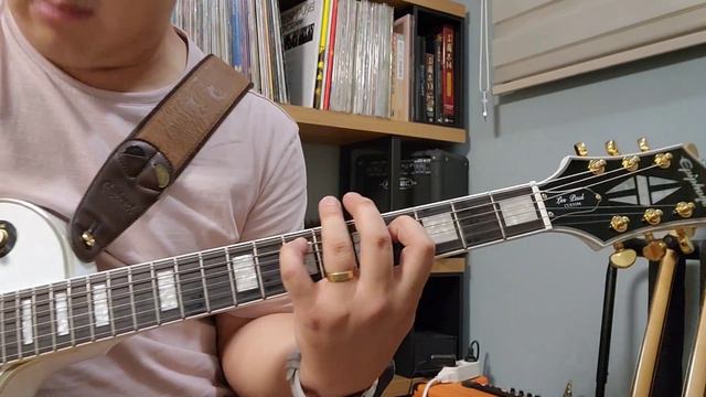 230927 Still Of The Night (Whitesnake) Guitar Cover Jam (Epiphone LesPaul Custom White)