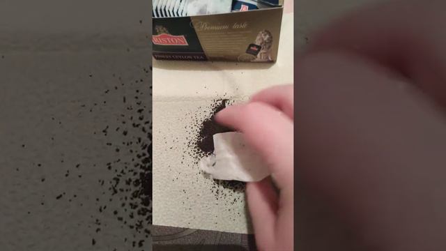 Riston Finest Ceylon Tea проверка на таблетки, белые частицы смотреть онлайн