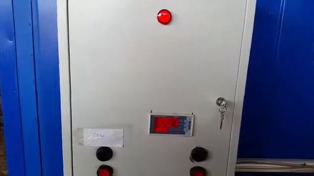 Готовая печь порошковой покрасочной линии по проекту 1. Проверка работы печи смотреть онлайн