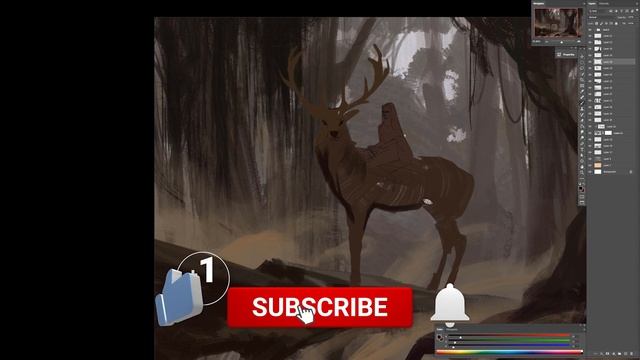 How To Paint Environment Concept Art (Digital Painting Tutorial)