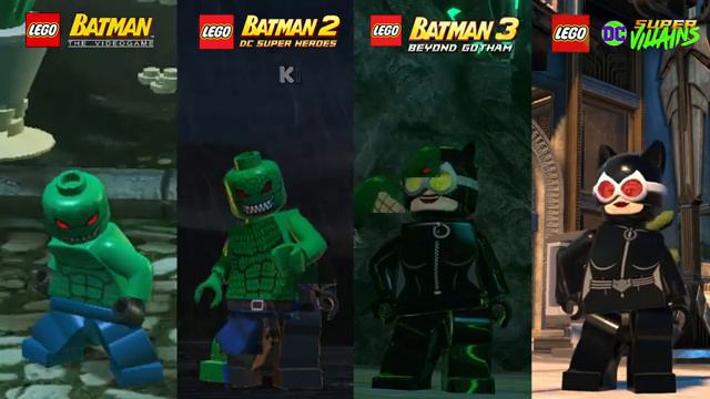 Batman Characters Evolution in All Lego Batman Videogames! смотреть онлайн