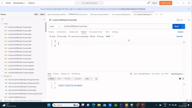 Validation in Spring Boot REST API with Hibernate Validator (Java Bean Validation Annotations) смотреть онлайн