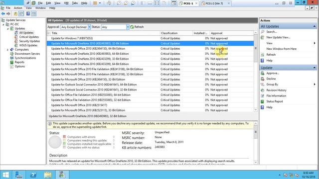 [Update 2016] Configuration Windows Server Update Services Windows Server 2012 SP2 смотреть онлайн
