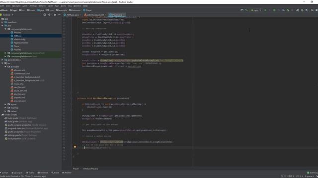 Playing Music in Media Player | Android Music Player Tutorial | Android Studio 3.4 Tutorial смотреть онлайн