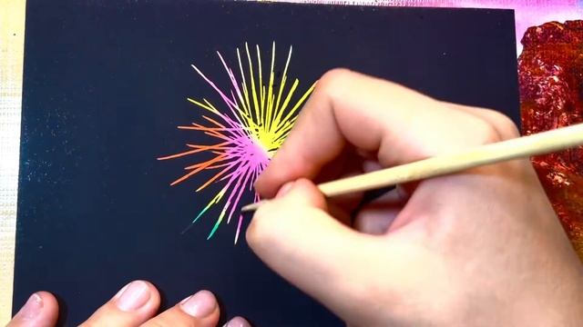 Как нарисовать салют смотреть онлайн