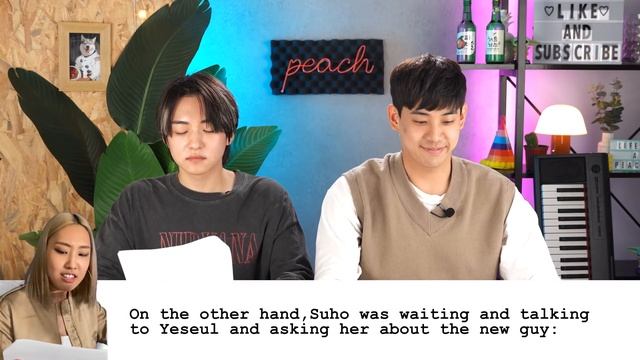Koreans Reading FANFICS About Them! REACTION VIDEO | Peach Korea смотреть онлайн