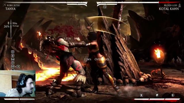 MKX ► Гайд по Тане ► Kobu Jutsu ► Комбо, прессинг. смотреть онлайн