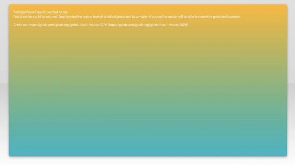 remote: GitLab: You are not allowed to push code to protected branches on this project