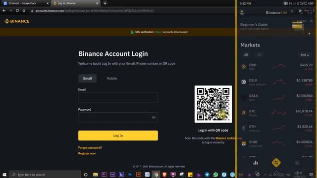How to Login on Binance With QR Code (Simple) смотреть онлайн