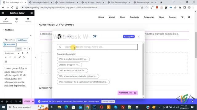 How to Write / Create a Blog Post for WordPress using Elementor AI смотреть онлайн