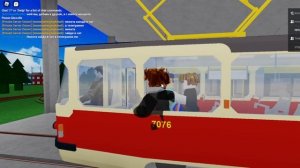 Roblox! Поезд против трамвая, 3 троллейбусов и автобуса + поездки на 2 трамваях Tatra