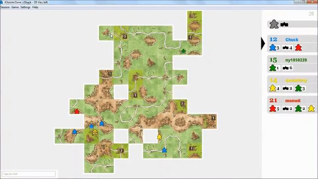 Carcassonne Central - Tower League - Bonus Game смотреть онлайн