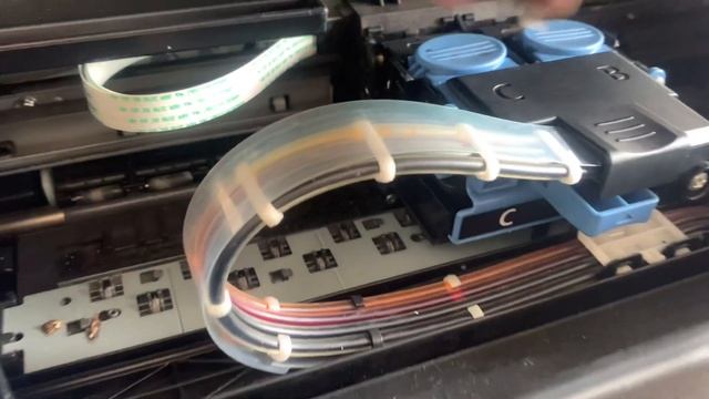 Canon Pixma G2000 How To Manual Nozzle Check DEEP Cleaning And Change Cartridge