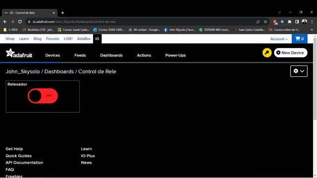 Internet de las cosas con Node MCU ESP8266 | Sección Práctica 17| Control de Relevador смотреть онлайн