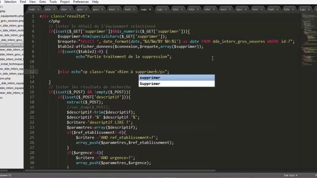 PHP PDO MySQL : Réalisation d'une GMAO - Partie25 смотреть онлайн