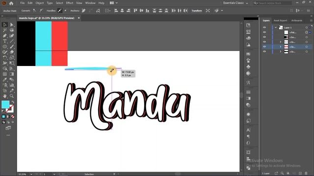 How To Create Custom Type Designs in Adobe Illustrator / Fonts Logo Design/ Adobe Illustrator Desig смотреть онлайн