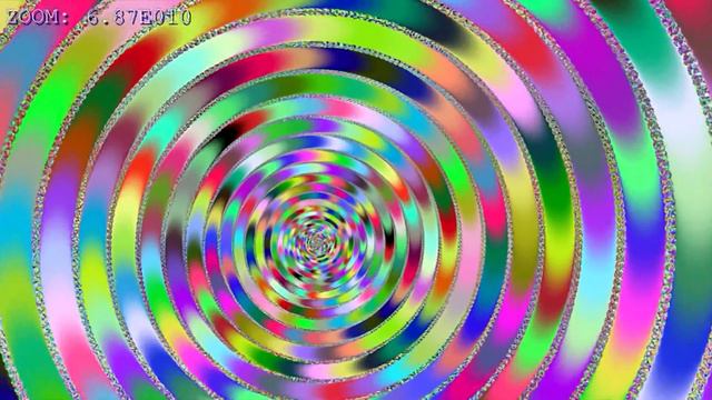 Mandelbrot set fractal spiralls Full HD смотреть онлайн