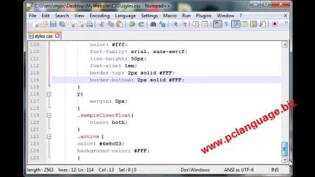 Learn HTML And CSS Tutorial Guide. Learn How to Make a Website Using Notepad++(part 32) смотреть онлайн