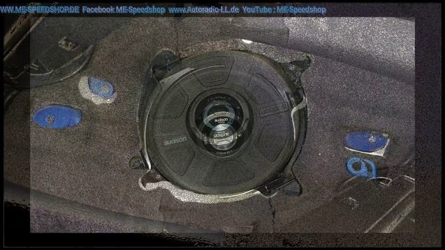 BMW Soundsystem Audison Frontsystem Subwoofer Forza DSP 1.40i