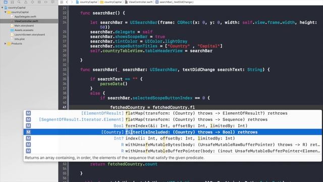 Insert API Data to Table View (Part 3 Adding Searchbar) (Swift 3 + Xcode 8.2.1) смотреть онлайн