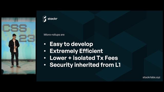 Stackr - Micro-rollup SDK | a16z CSS demo day смотреть онлайн
