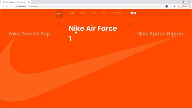 Shoe Shopping App | UI Design to HTML, CSS Using Bootstrap 5 смотреть онлайн