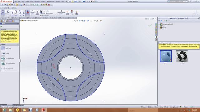 SOLIDWORKS Shimano XT M770 9 speed Cassette TUTORIAL смотреть онлайн