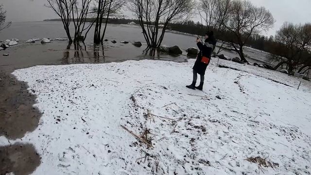 Петергоф 2020, фонтаны зимой. Петродворец.