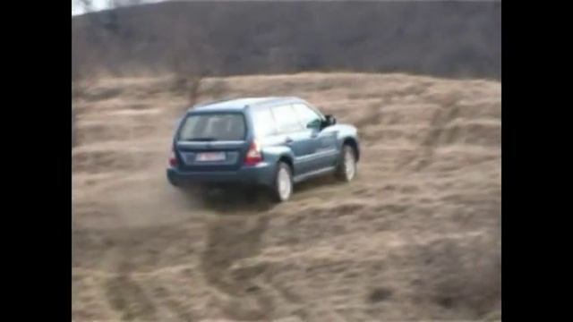 Subaru Forester 2007 2.0 XT Test Drive смотреть онлайн