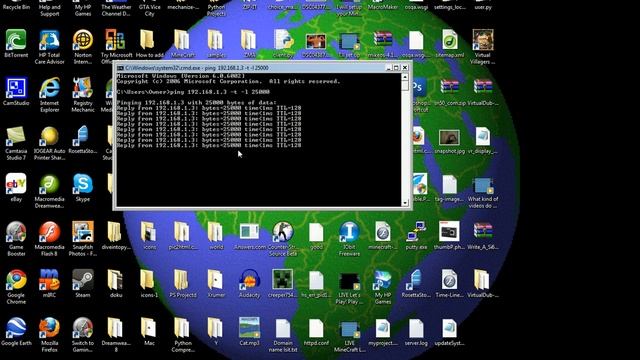 DDOS Attack on MineCraft - How it was done - Denial of Service Attack смотреть онлайн