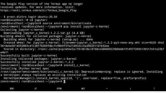 Install C lang di Jupyter смотреть онлайн