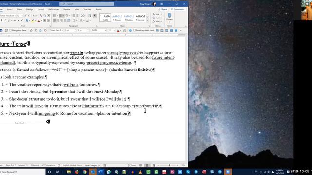 Grammar Class 2 Verb Tenses смотреть онлайн