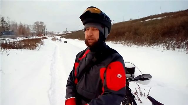 Велосипед зимой: защита рук смотреть онлайн