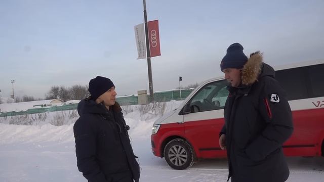 Полный привод Skoda Kodiaq на полигоне Audi Quattro Camp смотреть онлайн