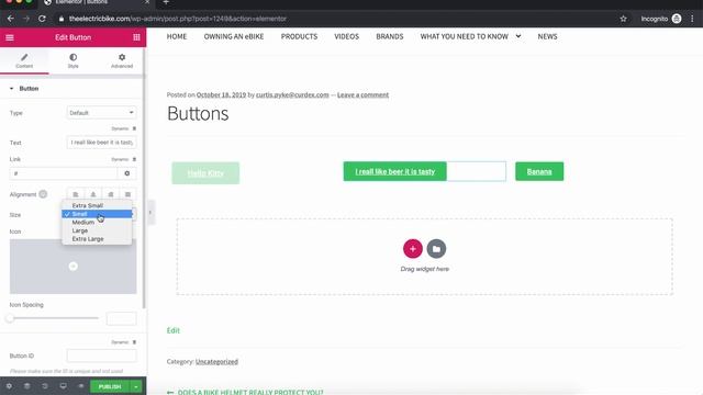 Elementor - How to Make Equal Size Buttons смотреть онлайн