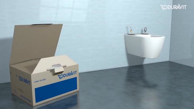 Инструкция по установке электронного подвесного унитаза-биде Duravit DuraStyle SensoWash Slim
