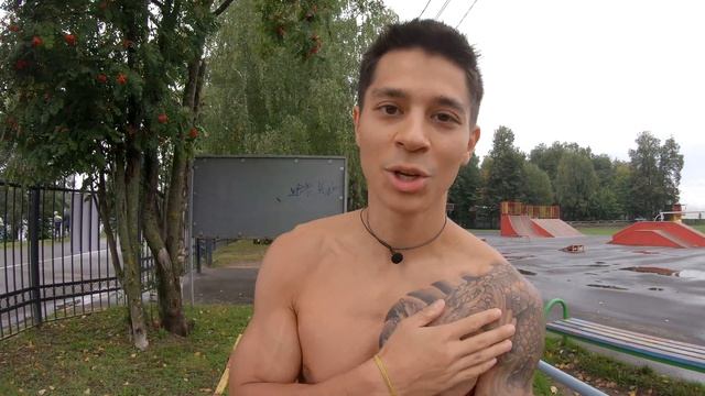 ТРЕНИРОВКА БИЦЕПСА СО СВОИМ ВЕСОМ! Лучшие упражнения на турнике! смотреть онлайн