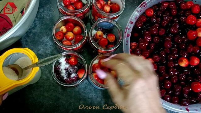 ВИШНЯ в собственном соку на зиму для выпечки и вареников смотреть онлайн