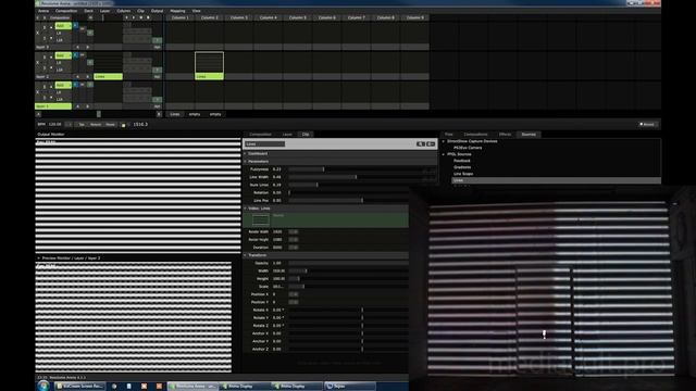 Как сделать сшивку из двух проекторов в Resolume Arena 5 Panoramic projection in Resolume Arena 5
