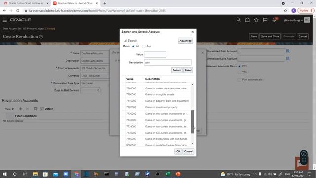 Oracle ERP Fusion -Financial module - General Ledger(GL) -06 اوراكل فيوجن - الاستاذ العام смотреть онлайн