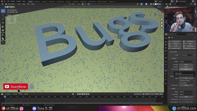 Harmonic/Armonía (Force Fields) en Blender 3.0 - Tutorial Blender смотреть онлайн