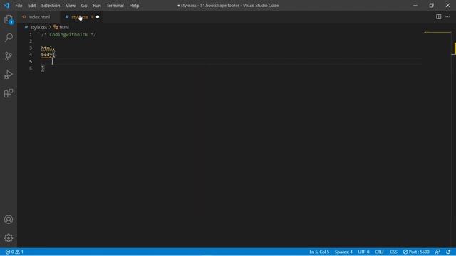 Responsive Footer Using html css and Bootstrap | Footer Design html css смотреть онлайн