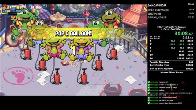 Teenage Mutant Ninja Turtles: Shredder's Revenge - April (Okay) 1:00:55 смотреть онлайн
