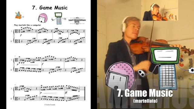 7. Game Music (martellato) for 2 violas смотреть онлайн