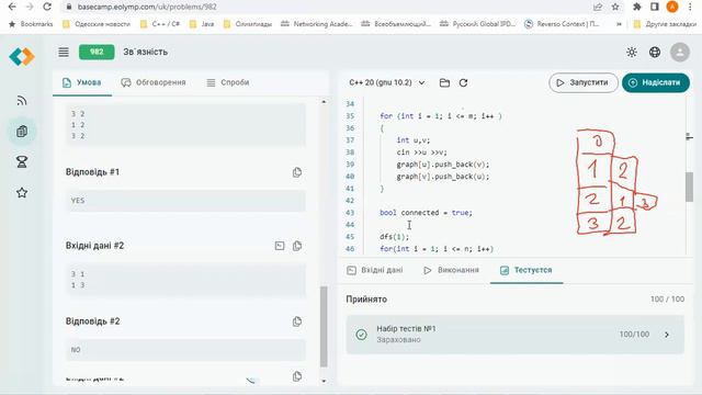 Збори школярів - Теорія графів - обхід в глибину та ширину, топологічне сортування смотреть онлайн