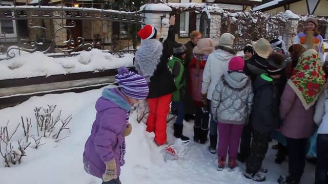 Колядки в детском конном лагере "Солнечный остров" смотреть онлайн