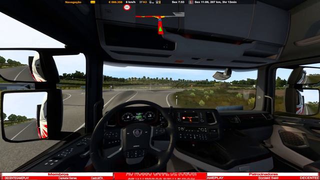 Euro Truck Simulator 2 - 1.48.5.72s - Evento Happy Hauloween - GamePlay ao Vivo #07 смотреть онлайн