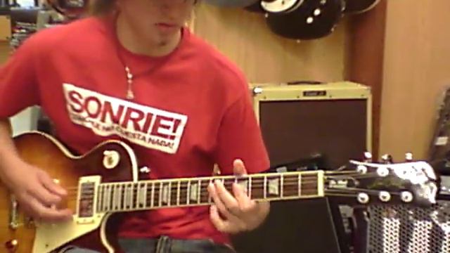 Guitar Shop Barcelona Christian Yuramendi Epiphone Les Paul Standard Demo смотреть онлайн