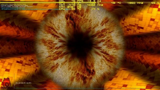 FurMark Benchmark 8X MSAA Stress Test - Ultra settings on GTX 1060 6GB | i7 4770K смотреть онлайн