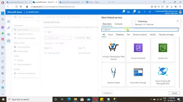 8.Azure Data Factory copy data from excel in to SQL table with key vault Real Time scenarios | Lab смотреть онлайн